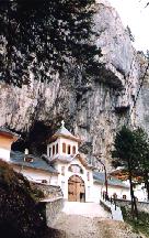 Das Kloster in der Höhle Ialomicioara